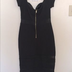Short black dress, brand J for Justify, size L,